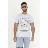 CAMISETA MIAMI CELESTE