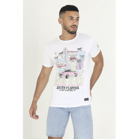 CAMISETA MIAMI BLANCA