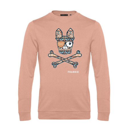 SUDADERA PRINT ETNICO NUDE