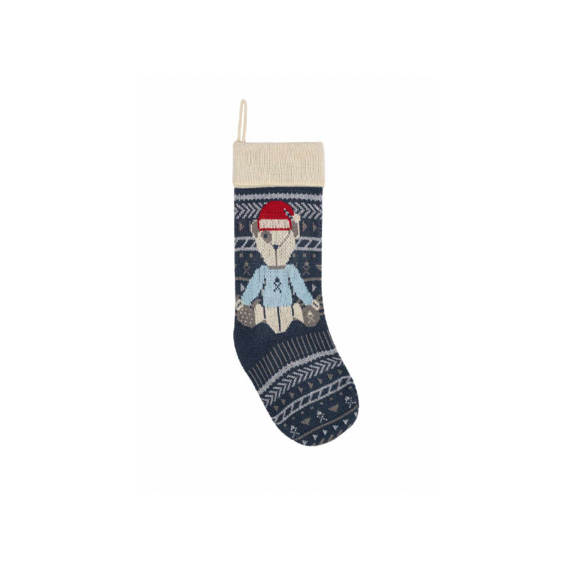 CALCETIN NAVIDAD TEDDY