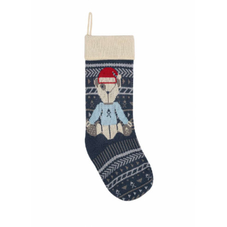 CALCETIN NAVIDAD TEDDY