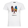 CAMISETA BULLDOG FRANCES BLANCA