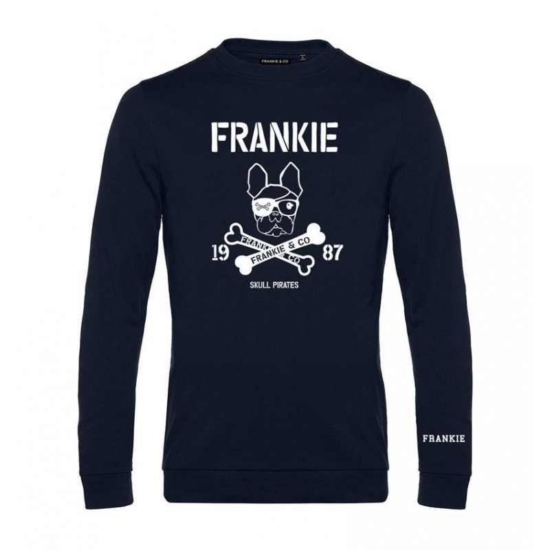 SUDADERA SKULL PIRATES AZM