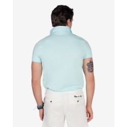 POLO RETRO TURQUOISE