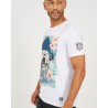 CAMISETA HIPSTER GAFAS BLANCA