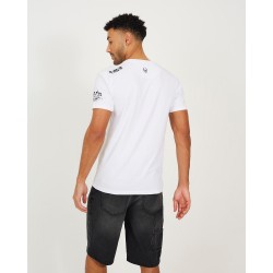 CAMISETA HIPSTER GAFAS BLANCA