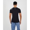 CAMISETA HIPSTER GAFAS NEGRA