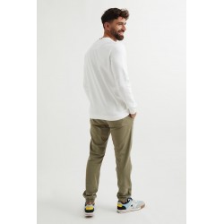 SUDADERA MR.WILLIOT SURFER BLANCA