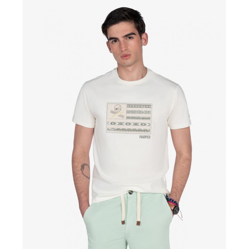 CAMISETA USA OFF WHITE