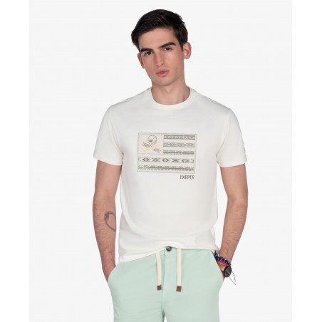 CAMISETA USA OFF WHITE