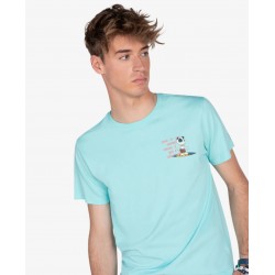 CAMISETA WAVES TURQUOISE