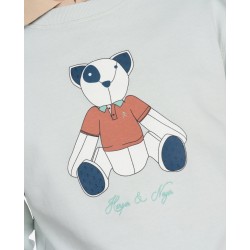 SUDADERA TEDDY LIGHT TURQUOISE