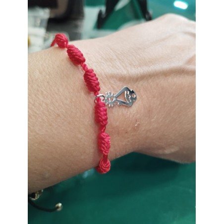 PULSERA 7 NUDOS VIRGEN DE COVADONGA