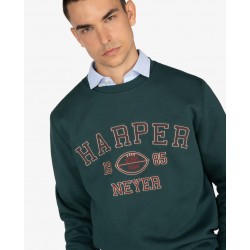 SUDADERA RUGBY GREEN BOTTLE