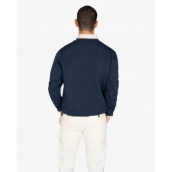SUDADERA NEW ENGLAND NAVY BLUE