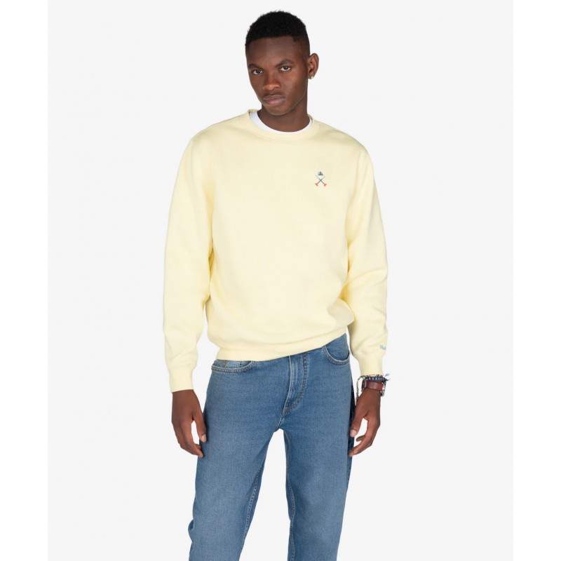 SUDADERA GLACIER WAX YELLOW