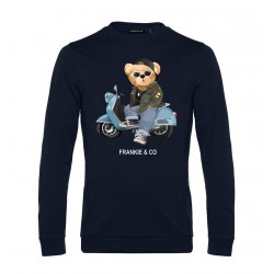 SUDADERA VESPA BEAR AZM