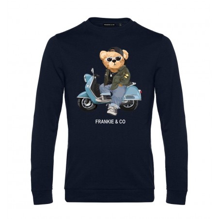 SUDADERA VESPA BEAR AZM