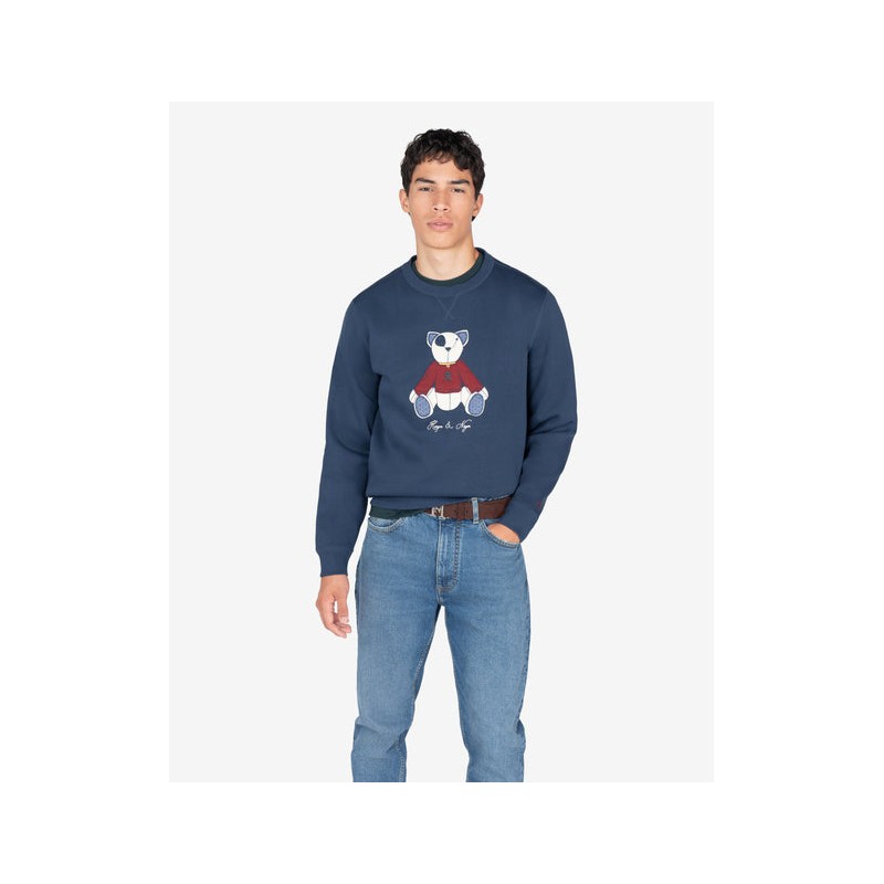 SUDADERA TEDDY NAVY BLUE
