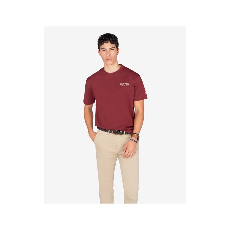 CAMISETA MICHIGAN BURGUNDY