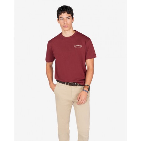 CAMISETA MICHIGAN BURGUNDY