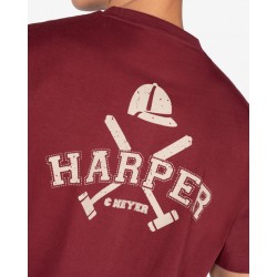 CAMISETA MICHIGAN BURGUNDY
