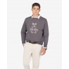 SUDADERA FLUFFY BEAR ANTHRACITE