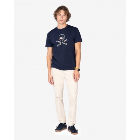 CAMISETA SKULL NAVY BLUE