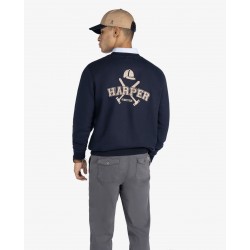 SUDADERA MICHIGAN NAVY BLUE