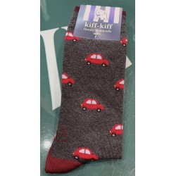 CALCETINES COCHES GRIS