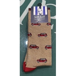CALCETINES COCHES BEIGE