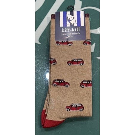 CALCETINES COCHES BEIGE