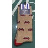 CALCETINES COCHES BEIGE
