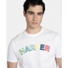 CAMISETA LOS ANGELES BLANCA