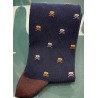 CALCETINES CALAVERAS AZUL MARINO