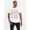 CAMISETA VESPAS BLANCA
