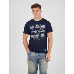 CAMISETA MINIS AZUL MARINO