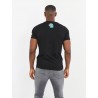 CAMISETA CARTA DE AJUSTE NEGRA