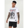 CAMISETA CALAVERA BLANCA