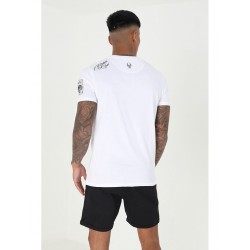 CAMISETA CALAVERA BLANCA