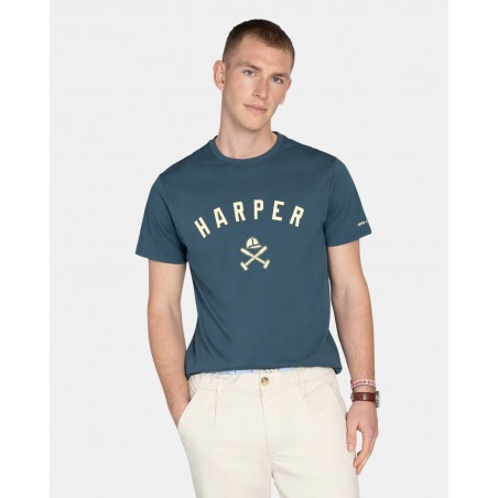 CAMISETA NEW ENGLAND NAVY GREY