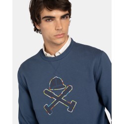 SUDADERA STITCHING LOGO
