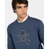 SUDADERA STITCHING LOGO