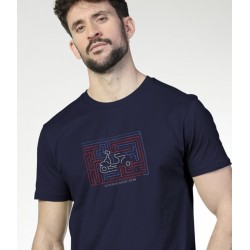 CAMISETA LABERINTO VESPA AZM