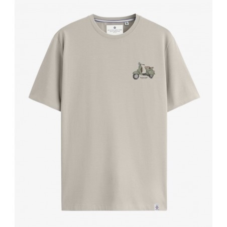CAMISETA VESPA BEIGE