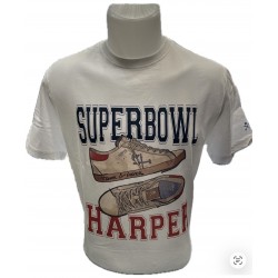 CAMISETA SUPERBOWL BLANCA