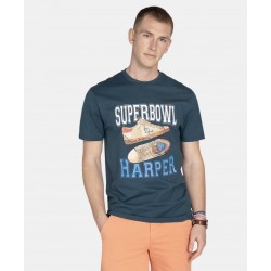 CAMISETA SUPERBOWL AZUL