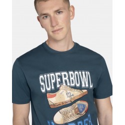 CAMISETA SUPERBOWL AZUL