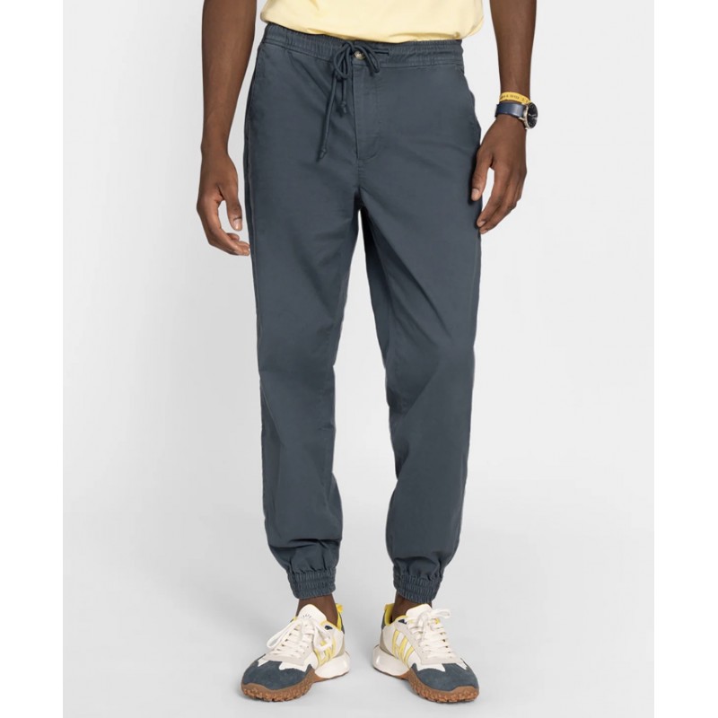 JOGGER TWILL NAVY GRAY