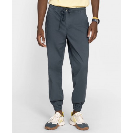 JOGGER TWILL NAVY GRAY